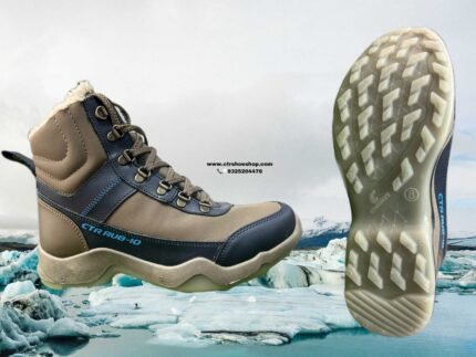 Men's RuB-100 Snow Hiking Shoes WARM & WATERPROOF WITH FUR