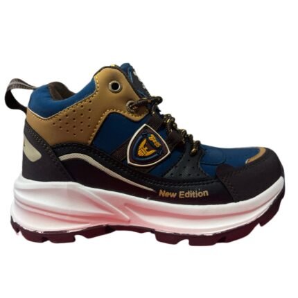 Kids’ High Ankle Water-Resistant Hiking + Sport Casual Shoes”