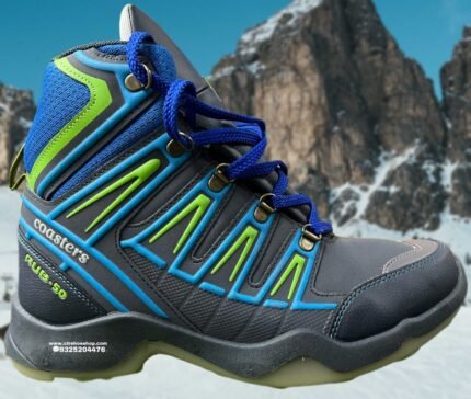 Waterproof CTR trekking shoes for Himalaya treks(unisex)Blue RUB-50