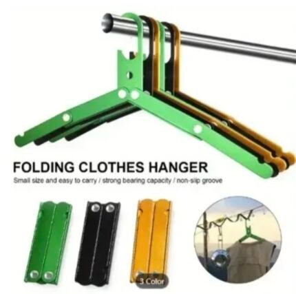 Foldable Aluminium Travel Hanger (Ultra Lightweight | Portable | Strong)