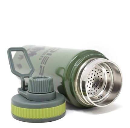 Army Soldier Printed Stainless Steel Water Bottle – 750ml | Leakproof, Durable, Outdoor & Trekking Bottle