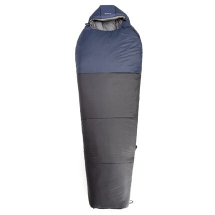 Tripole Shivalik Indoor and Outdoor Sleeping Bag for Hiking, Trekking and Travelling | Mummy Shape | 3 Year Warranty (-10°C Black)