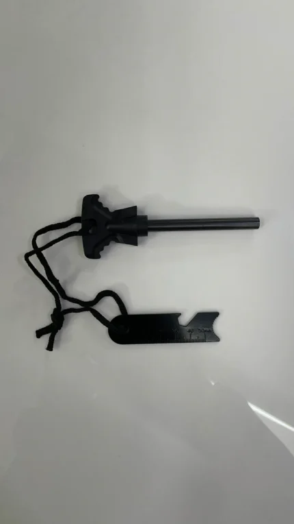 Flint Fire Starter with Wooden Handle