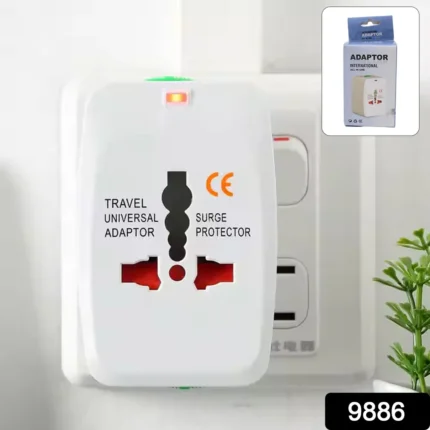 Universal Travel Adapter With Dual Usb Charger Ports