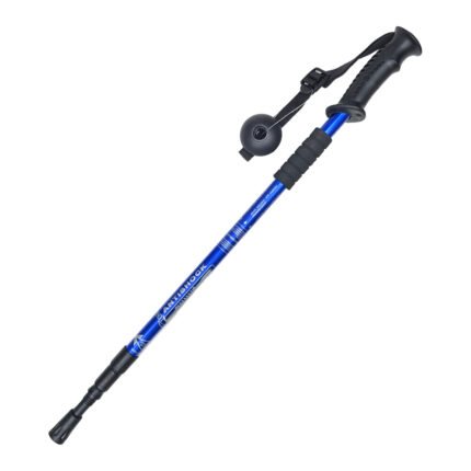 Adjustable Anti-Shock Hiking Pole Lightweight Trekking Walking Stick for Mountain Trekking & Hiking