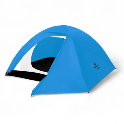 Storm 3+ Waterproof Portable Camping Tent with Spacious Porch 3 Person Tent - For for Outdoors, Picnic, Hiking, Trekking, Backpacking, 3000MM Water Column