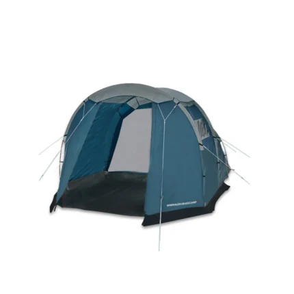 BASECAMP 4.1 4 Person, Spacious Bedroom & 5m² Living Area All Weather Camping Tent - For Sunlight Blocking Fabric, 3000mm Waterproof, Windproof to 50km/h, Family Tent