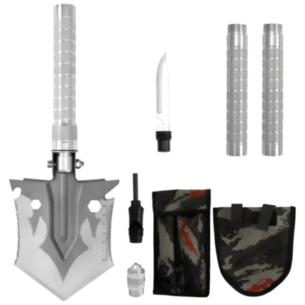 Multi-Tool Outdoor Camping Survival Shovel Detachable PS217