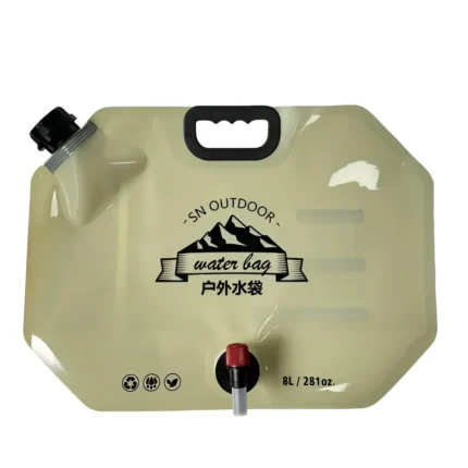 8 Litre Portable Folding Camping Water Pouch Bag With Handle Ps200