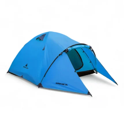 HURRICANE 2XL 2 Person Camping Tent – Extra Large Front Porch Space All-Weather, Tent - For 100% Waterproof, 3000mm Water Column, Durable Family & Outdoor Shelter
