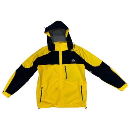 GORE-TEX Waterproof Trekking Jacket with Detachable Hood, Fleece Insulation & Breathable Ventilation Zips