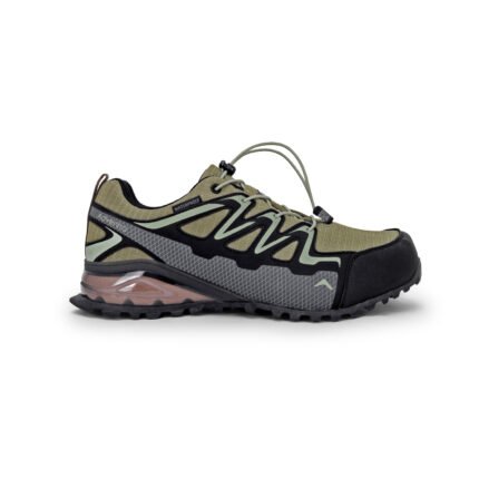 Men Waterproof Low Ankle Hiking Shoes with Anti Slip Grip & EVA Cushion